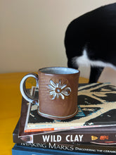 Load image into Gallery viewer, Chocolate Flower Swirl Mug