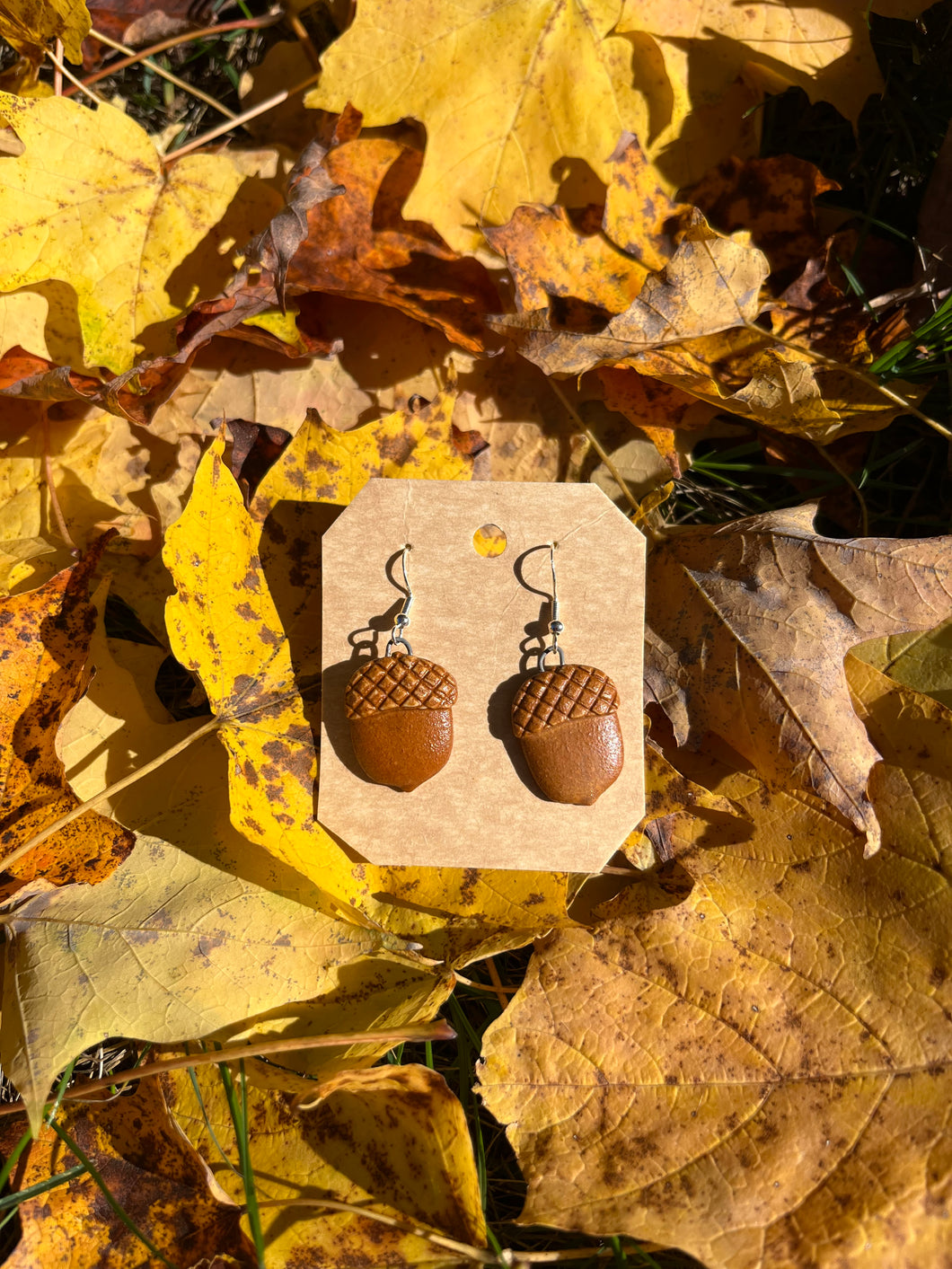 Acorn Earrings