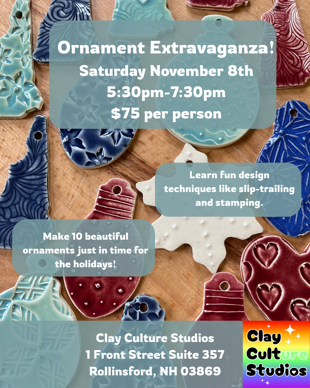 Ornament Extravaganza (1 Day)